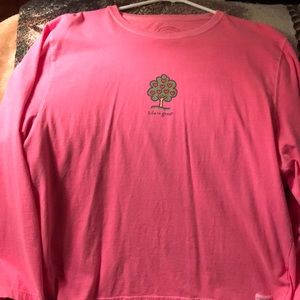 Life is Good t shirt. Ladies XL